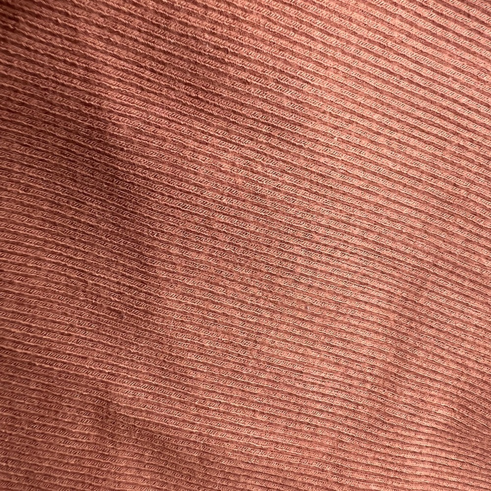 Rust Ribbed Tank Top - Picture 2 of 2